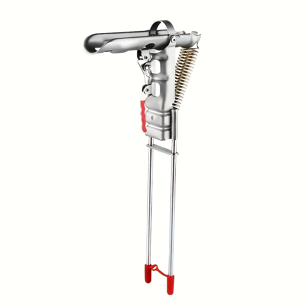 TEMU Automatic Fishing Rod Support, Double Spring Ground Fishing Rod Support, Stainless Steel Rod Support