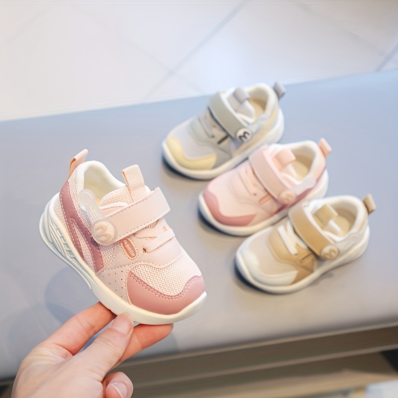 

Cute Soft Soled Sports Shoes For Baby Girls, Comfortable And Non Slip Casual Shoes, Suitable For Outdoor Activities