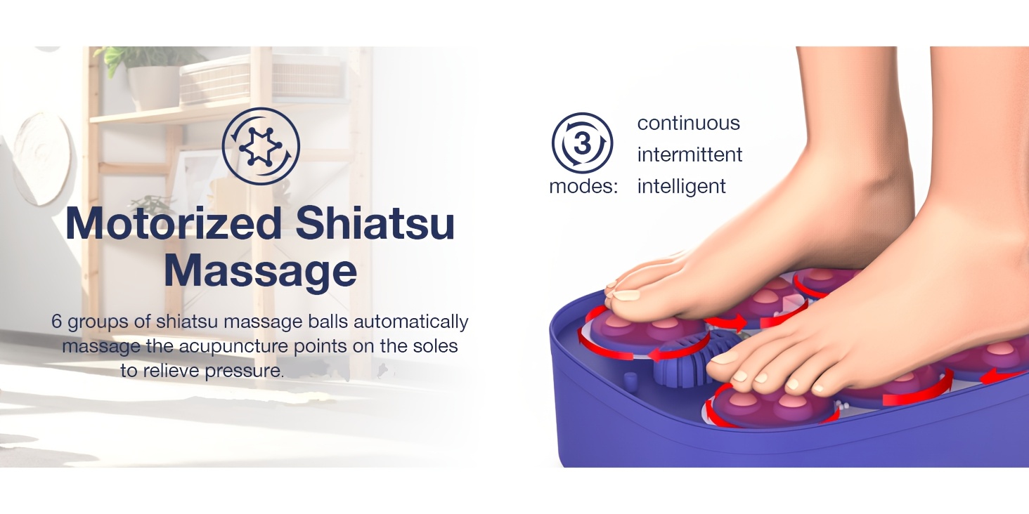 A Foldable Foot Spa Massager with a Heater And Temperature Controller, Featuring a Bubble Foot Bath, Six Massage Rollers, Vibration, And Red Light for Foot Soaking. an Essential Foot Massager for Winter, Making It a Perfect Warm Gift for Loved Ones!