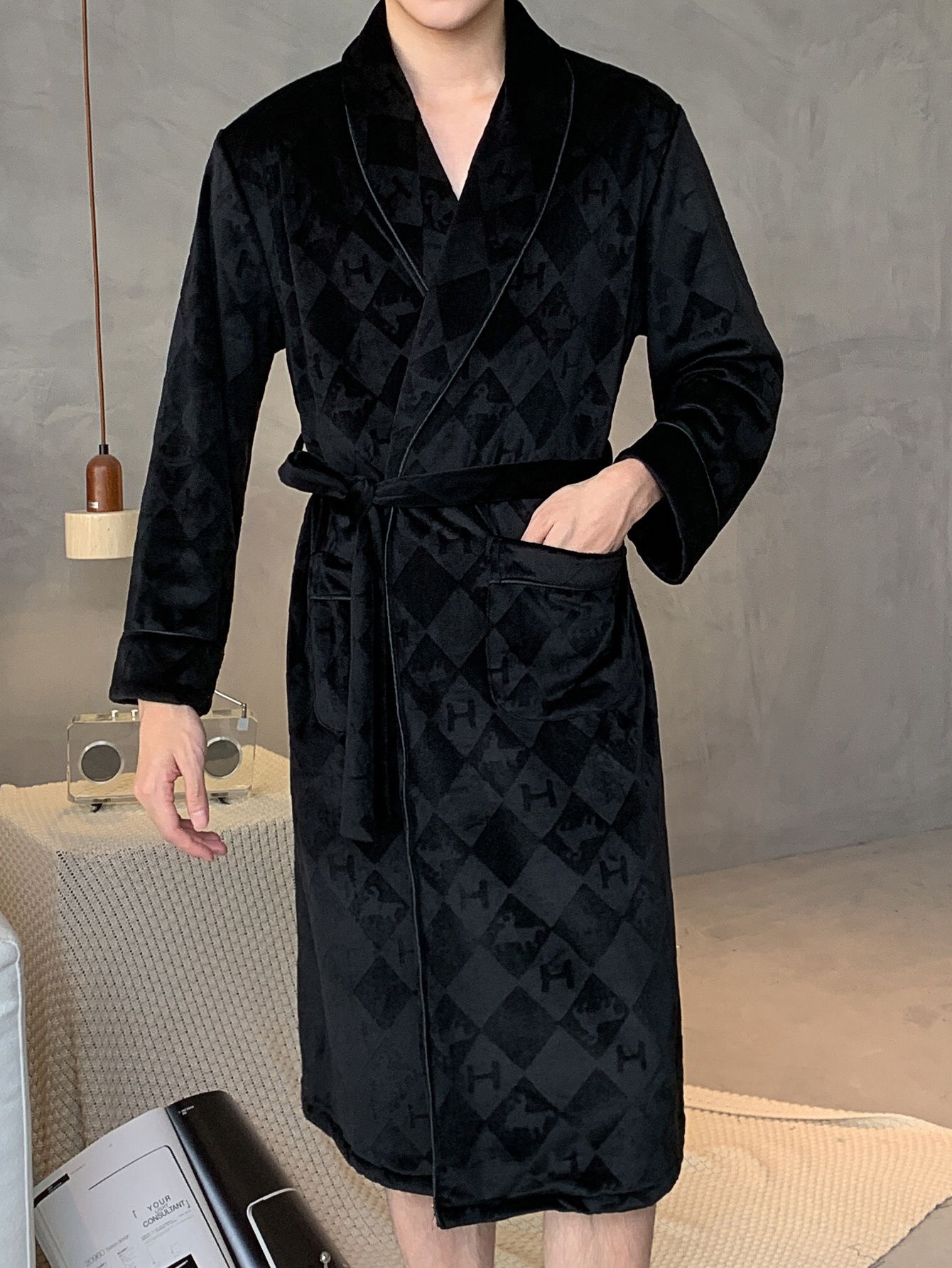 Men's Winter Warm Robe