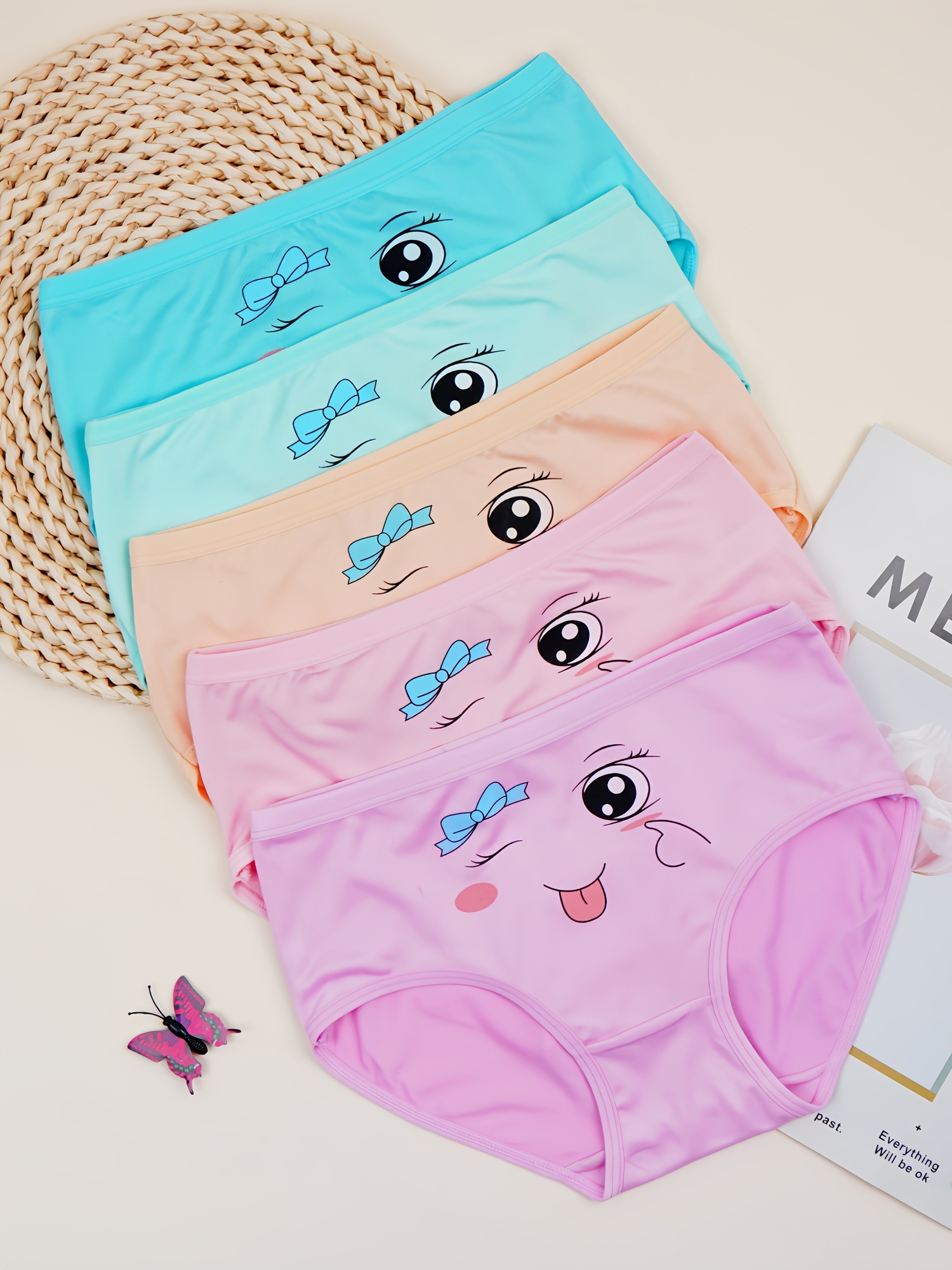 underwear for girls sold on Temu United States