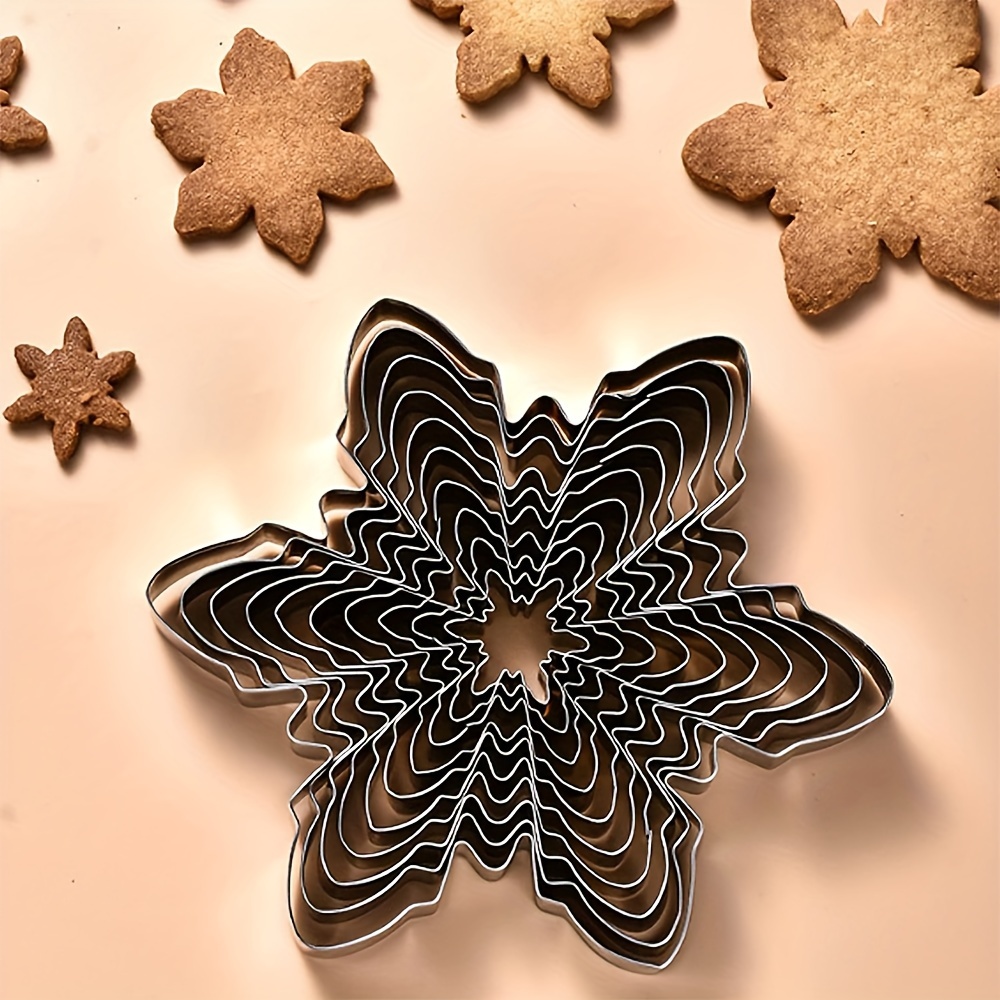 

10pcs Emporte-pièces en Acier Inoxydable à Motif de Noël - Parfaits pour , le Chocolat et la Décoration de Gâteaux, Cuisine Maison, Moules à Biscuits