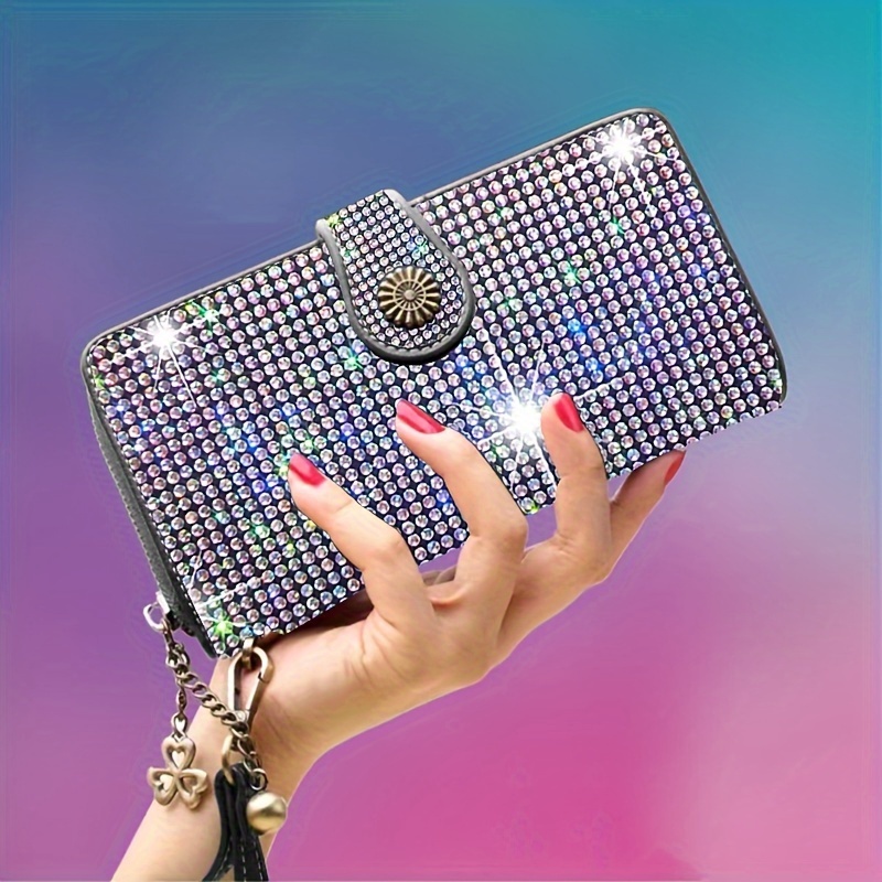 

Lifutopia Bling Womens Wallet Purse Credit Card Holder W/ Blocking Colorful