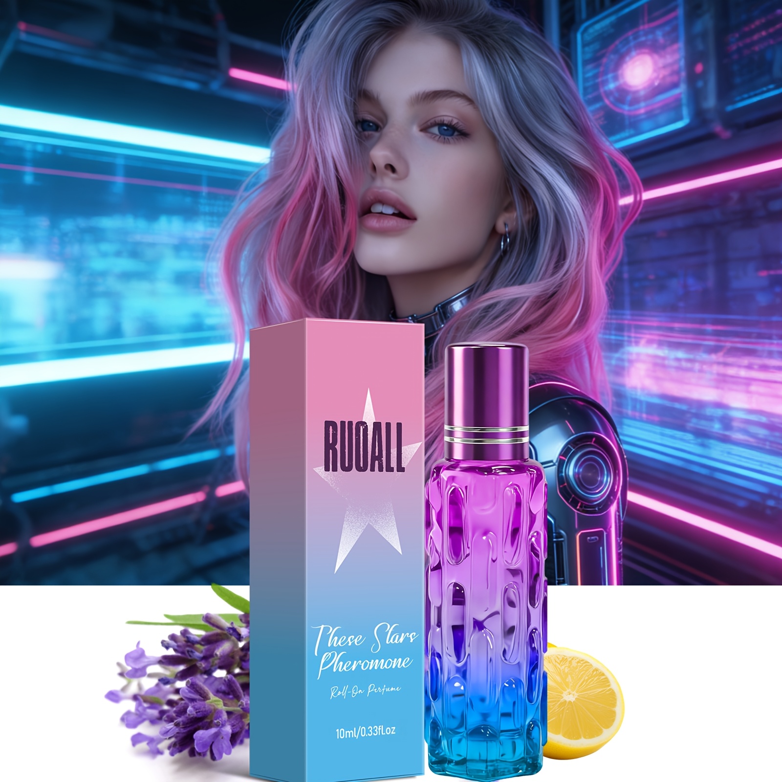 Star Pheromone Roll-On Perfume, 10ml