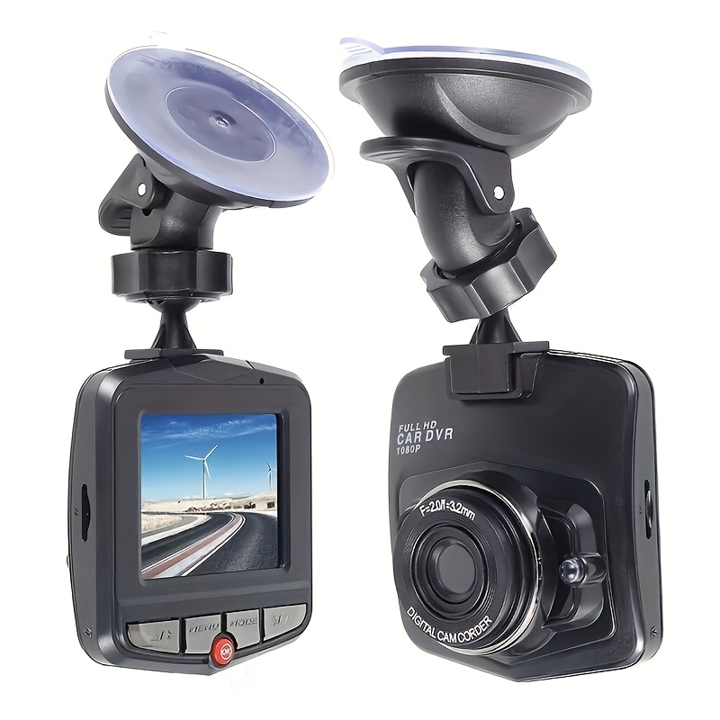 TEMU 2.4'' Dash Cam Car Dvr Front Or Rear Camera With Night Vision