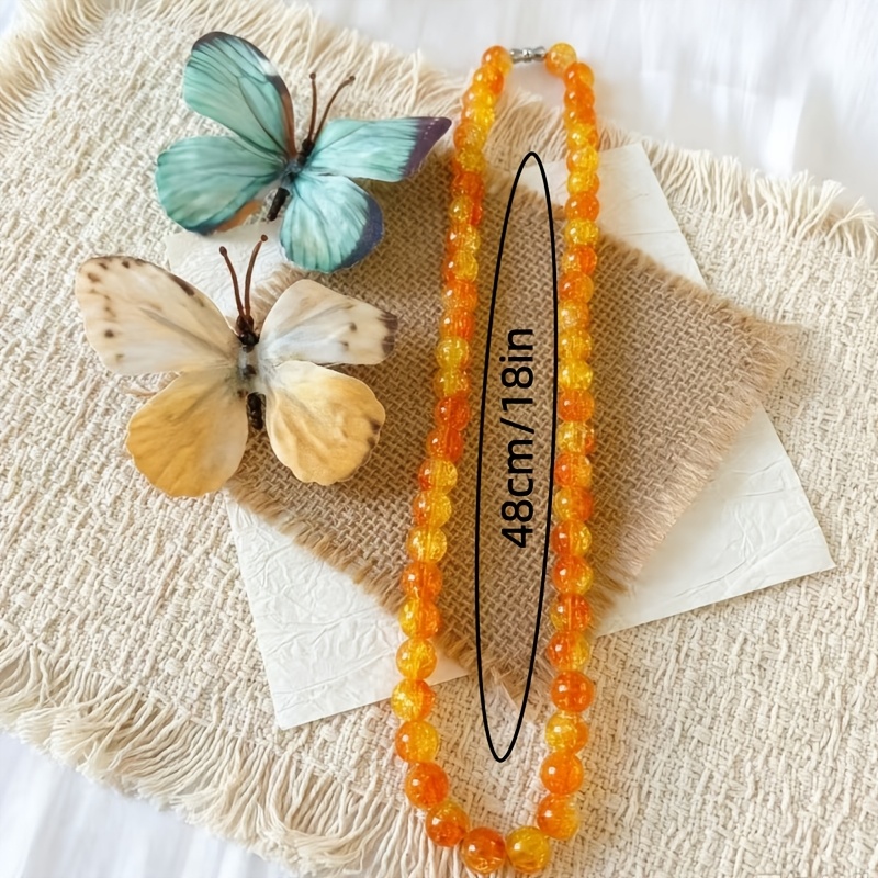 Beeswax Amber Flower Prayer Beads Necklace, Unique