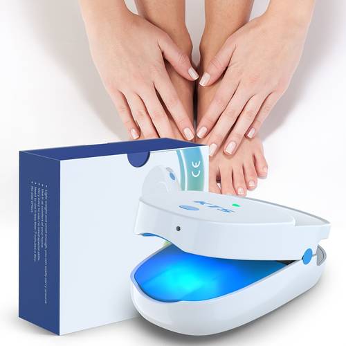 1 2pcs nail cleaning light device for toenails home use