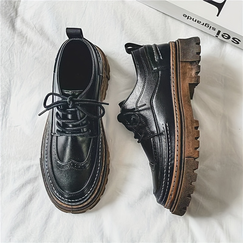 Men's Business Casual Shoes 2025 Summer New Style Height-increasing And Anti-slip Commuting Formal Wear Trendy Shoes