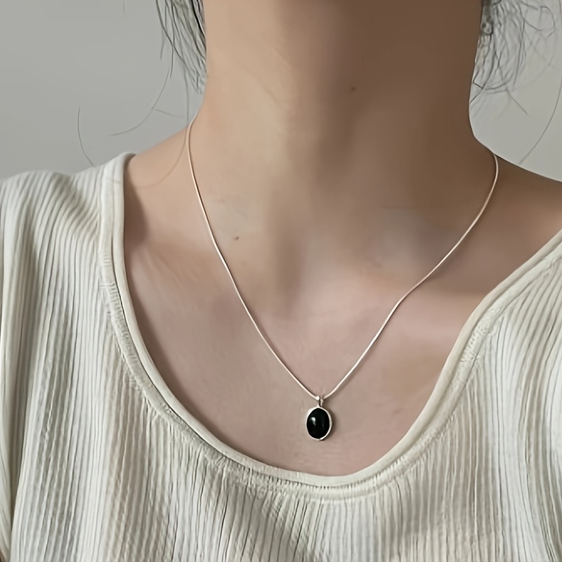 TEMU Collar con colgante de , diseño de en el , regalo versátil y exquisito para /verano, de para novia o mejor