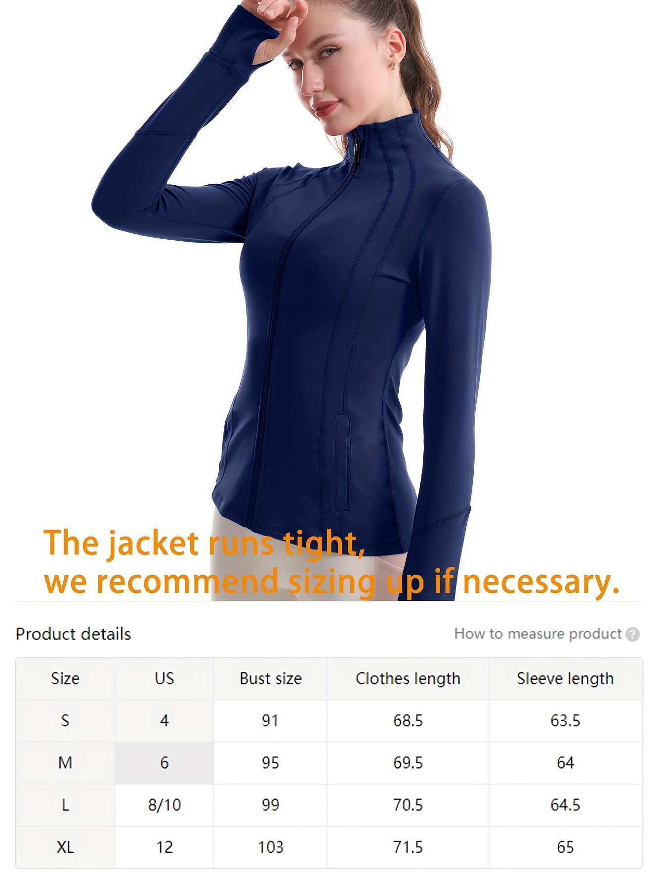 Stretch Slim-Fit popular Running Jacket