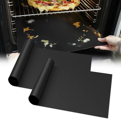 2 4pcs non stick grill liners heavy duty reusable grill and oven mats liner for electric and gas ovens essential party and vacation bbq accessory