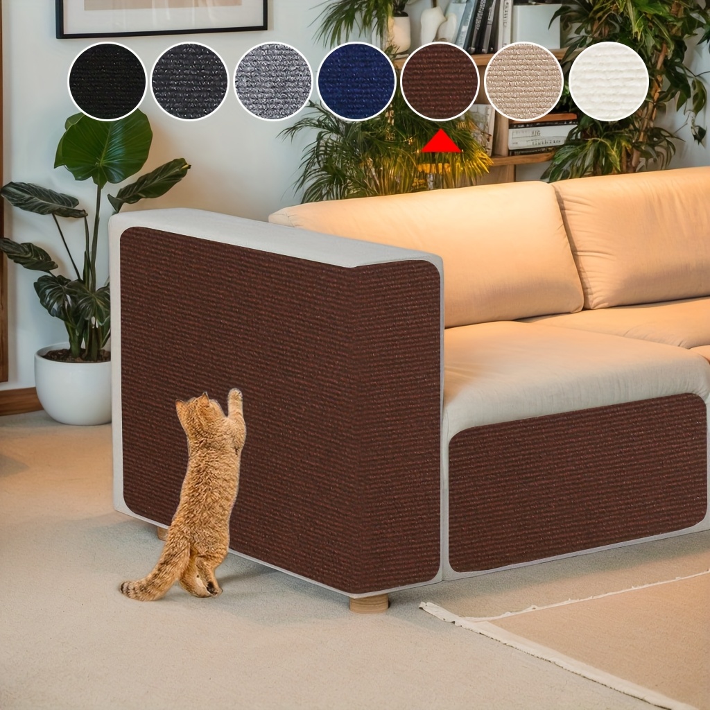 TEMU Mats For Cats To Scratch, Pads For Sofas To Protect Against Scratching, Self-adhesive Carpets, Boards For Cats To Scratch, Supplies For ,