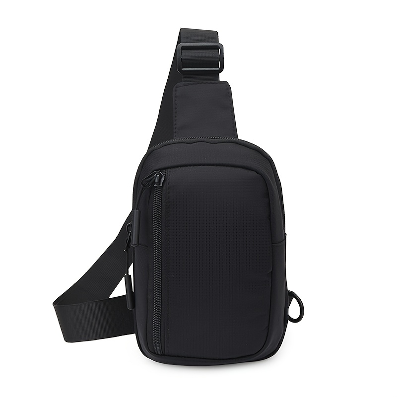 TEMU Chest Bag For Men And Women's Leisure, Fitness, Sports, Shoulder Bag Crossbody Bag, Chest Pack, Casual Men's Bag, Large Capacity Bag Trend