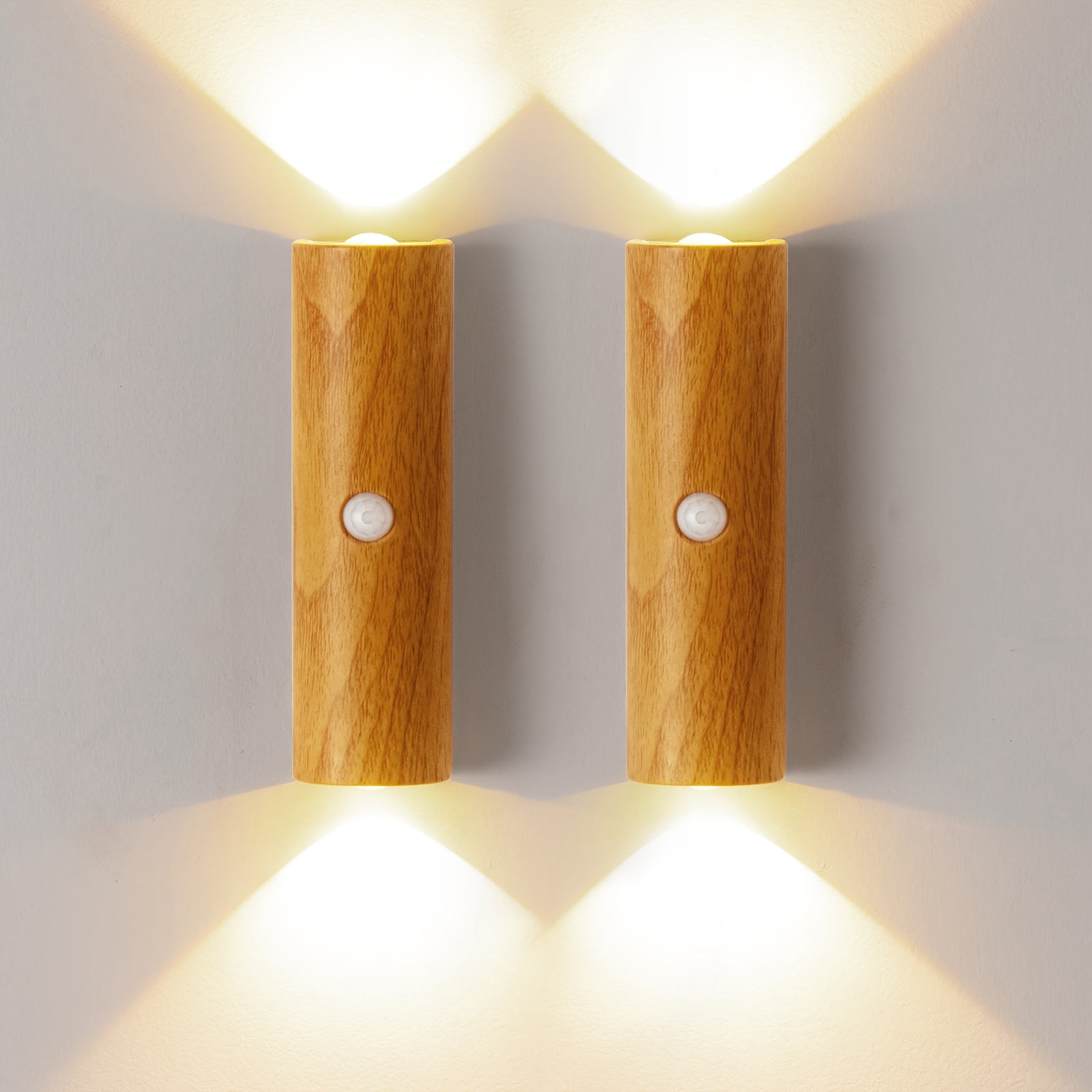 LED Wall Light with Motion Sensor and USB Charging