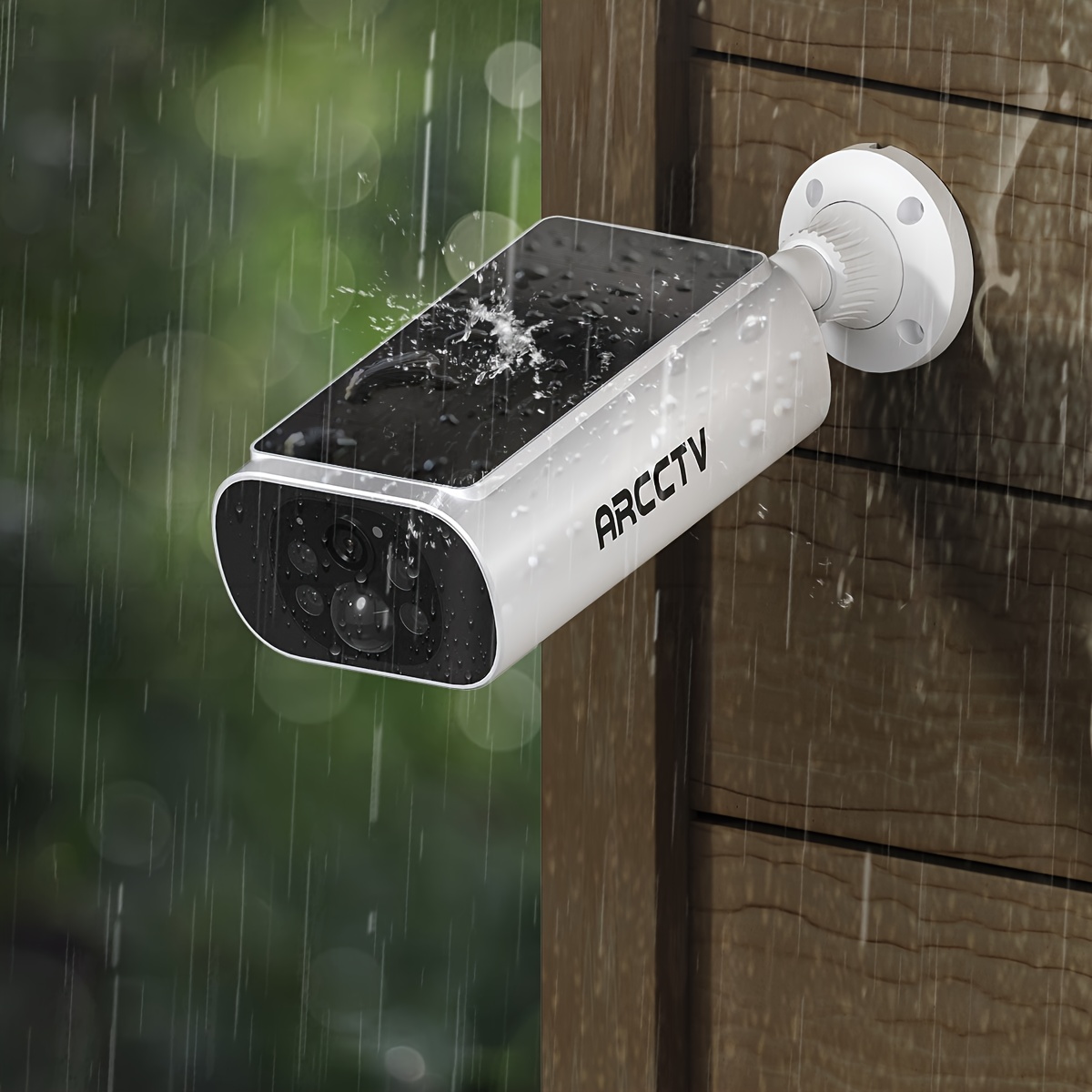 Kit de 4 caméras de sécurité solaires sans fil d'extérieur | 4MP, vision nocturne couleur, détection de mouvement, sans frais mensuels, carte mémoire 64 Go, alimentation par batterie/USB à double usage, fonction Wi-Fi, batterie solaire au lithium - ANRAN