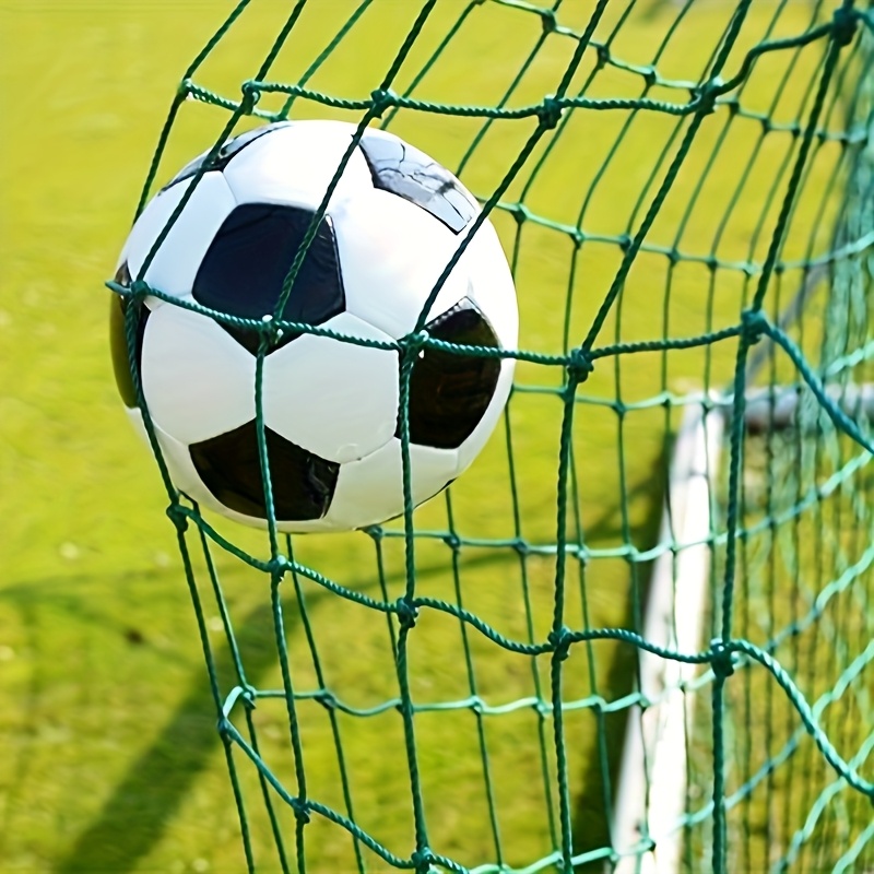 Nogometna zaščitna mreža 10x10 čevljev / 10x20 čevljev / 10x30 čevljev, 4-palčna kvadratna mreža, 0,1-palčna trpežna PE vrvica č Nogo
