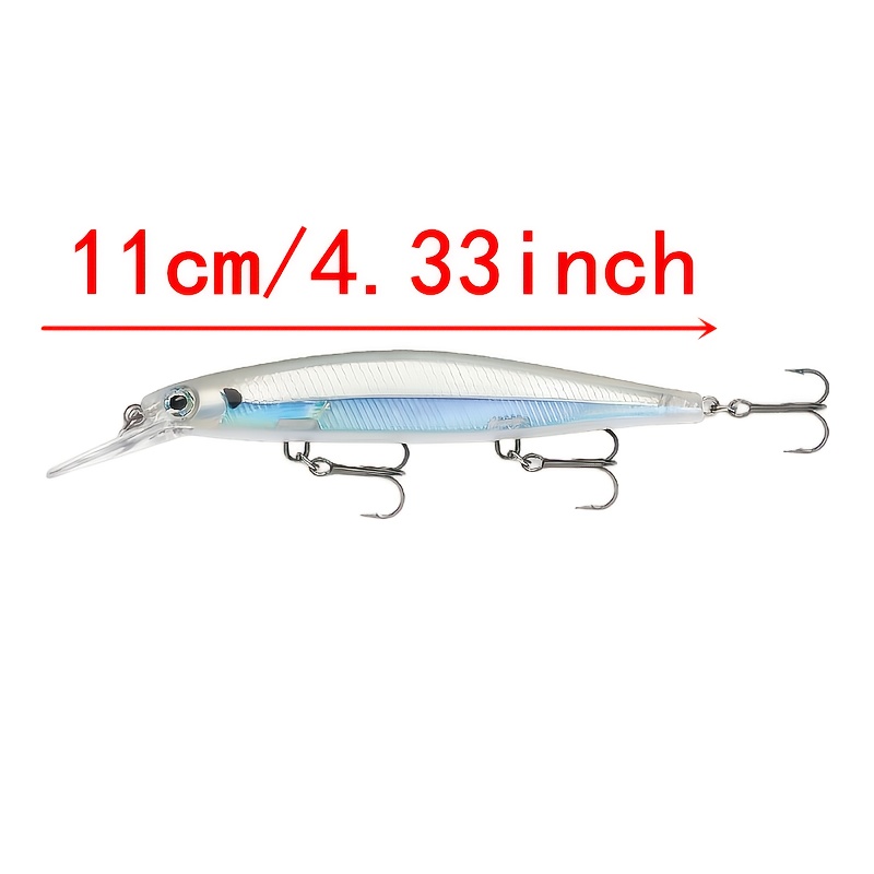 chrome fishing lures Pro Ripper SW Blue Back Shad bayou Color:River Craw and ice fishing season Detroit River Jigging Kit