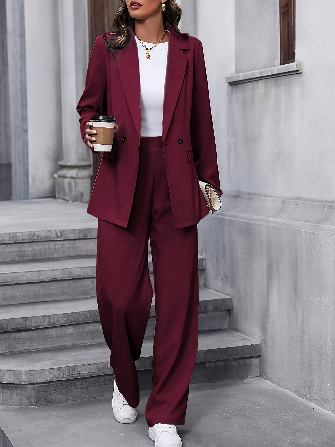 fashionable elegant womens suit set