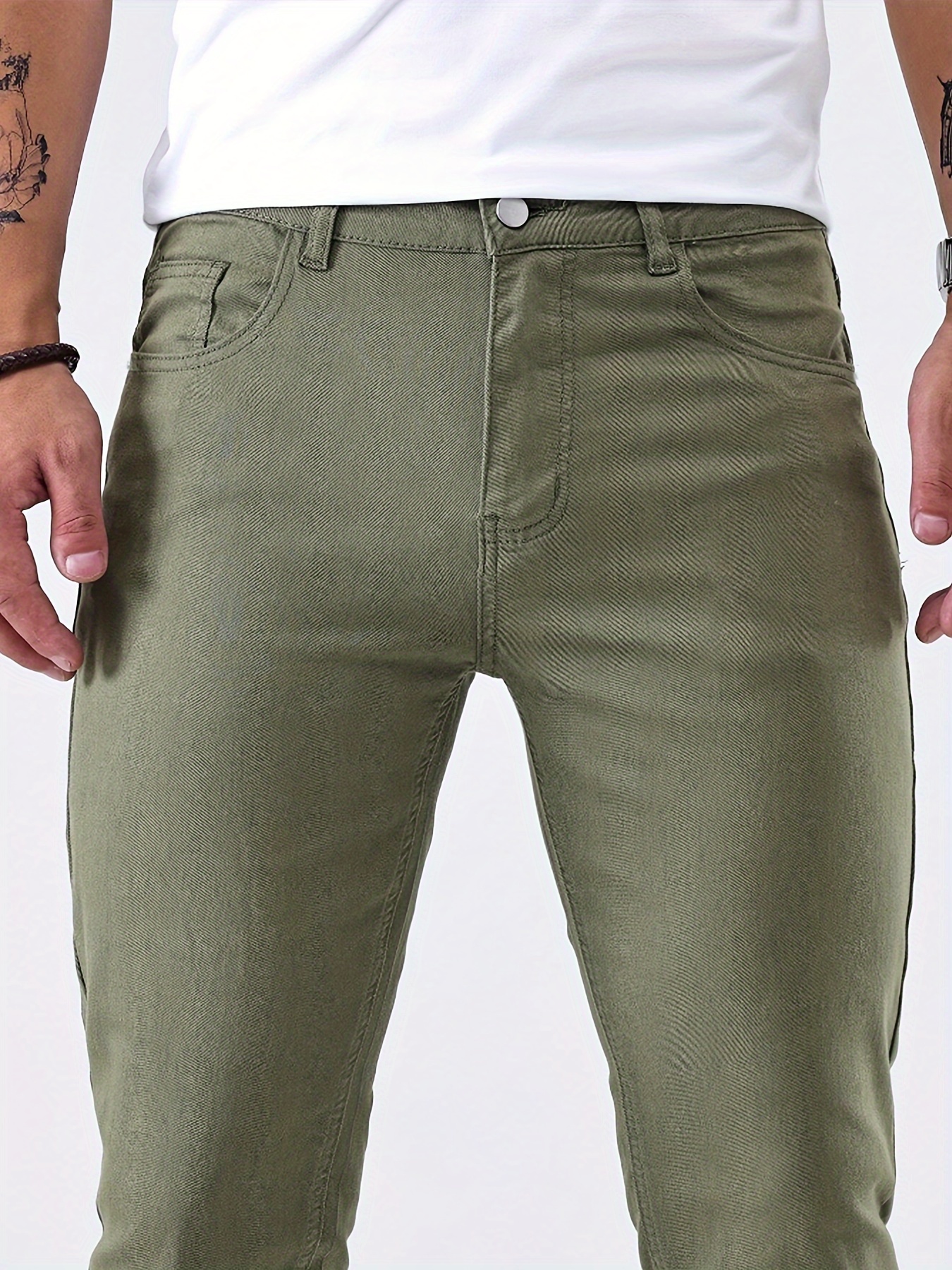Men'S Casual Stretch Trousers