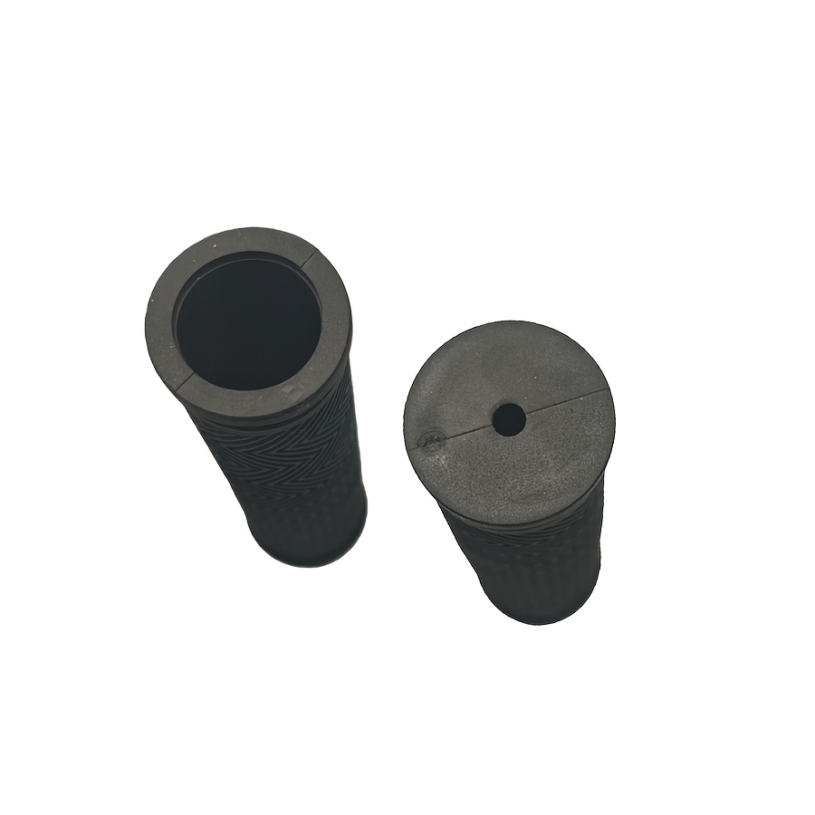 2pcs Universal Bike Grips, Non-slip Rubber Handlebar Grips With Wave Pattern, Comfortable & Shock-absorbing, For Bicycles