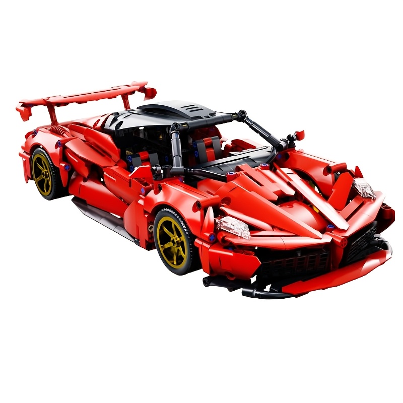 Image of 1210pcs Car Building Blocks, Stem Educational Diy Assembly Model, Challenging Puzzle Toy, Decor, Perfect Gift For Birthday Children's Day Christmas