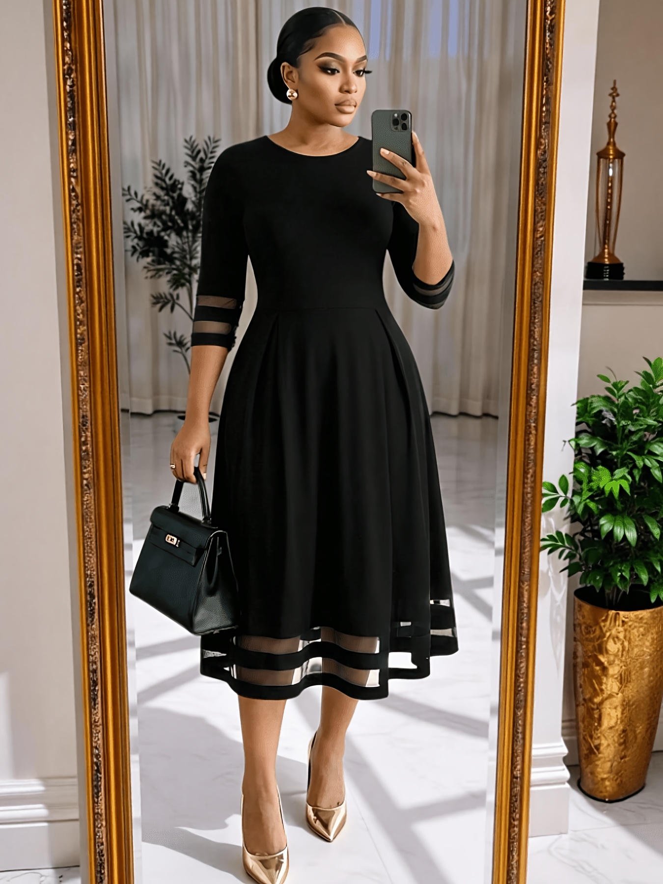 temu formal black dresses elegant sold on United States collection-festival-outfits