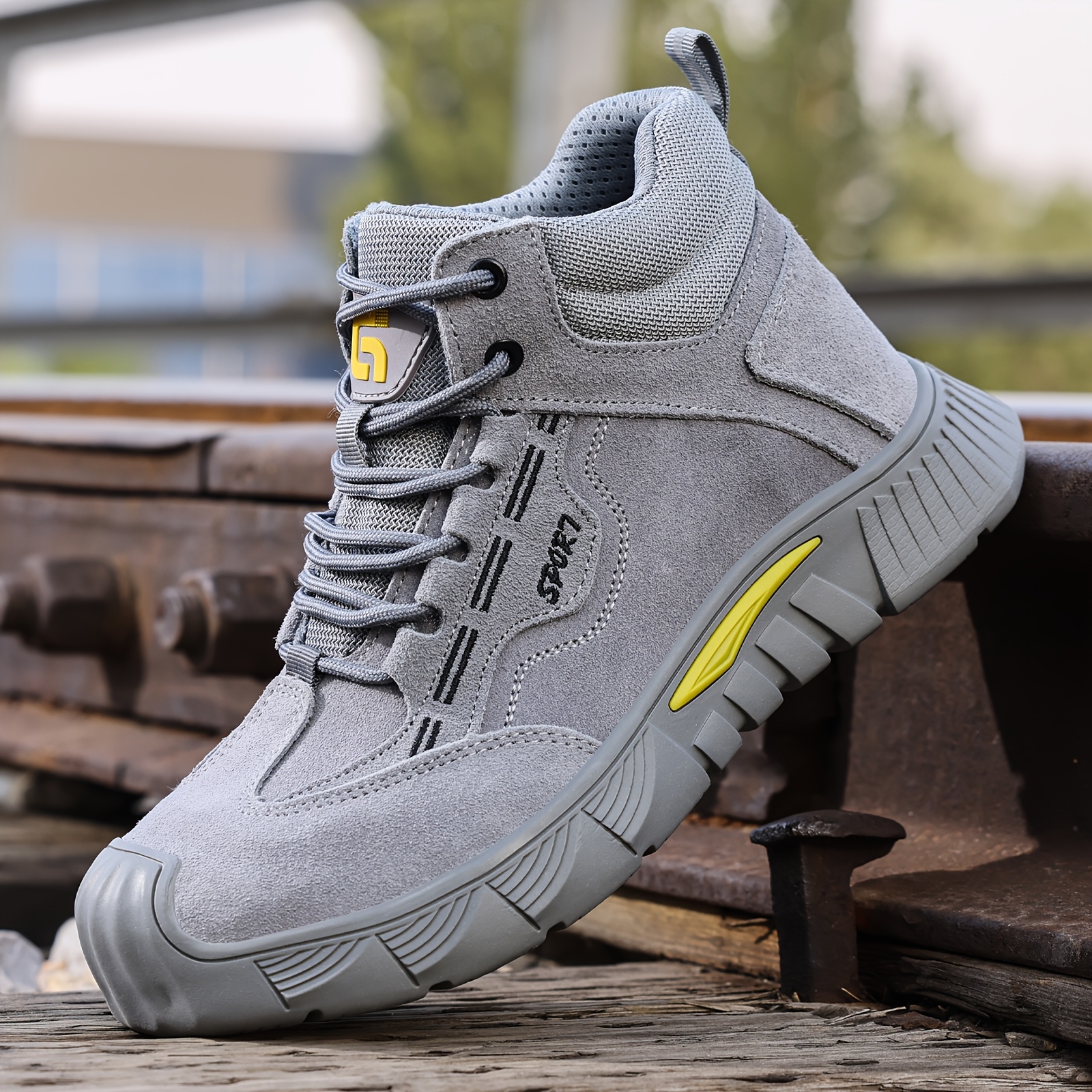 Safety Shoes Best Walking Business Shoes Steel Toe Work Boots Anti