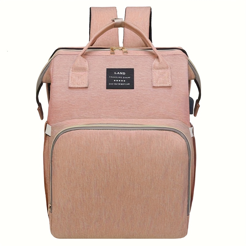 diaper bag backpack featuring a portable changing - Temu
