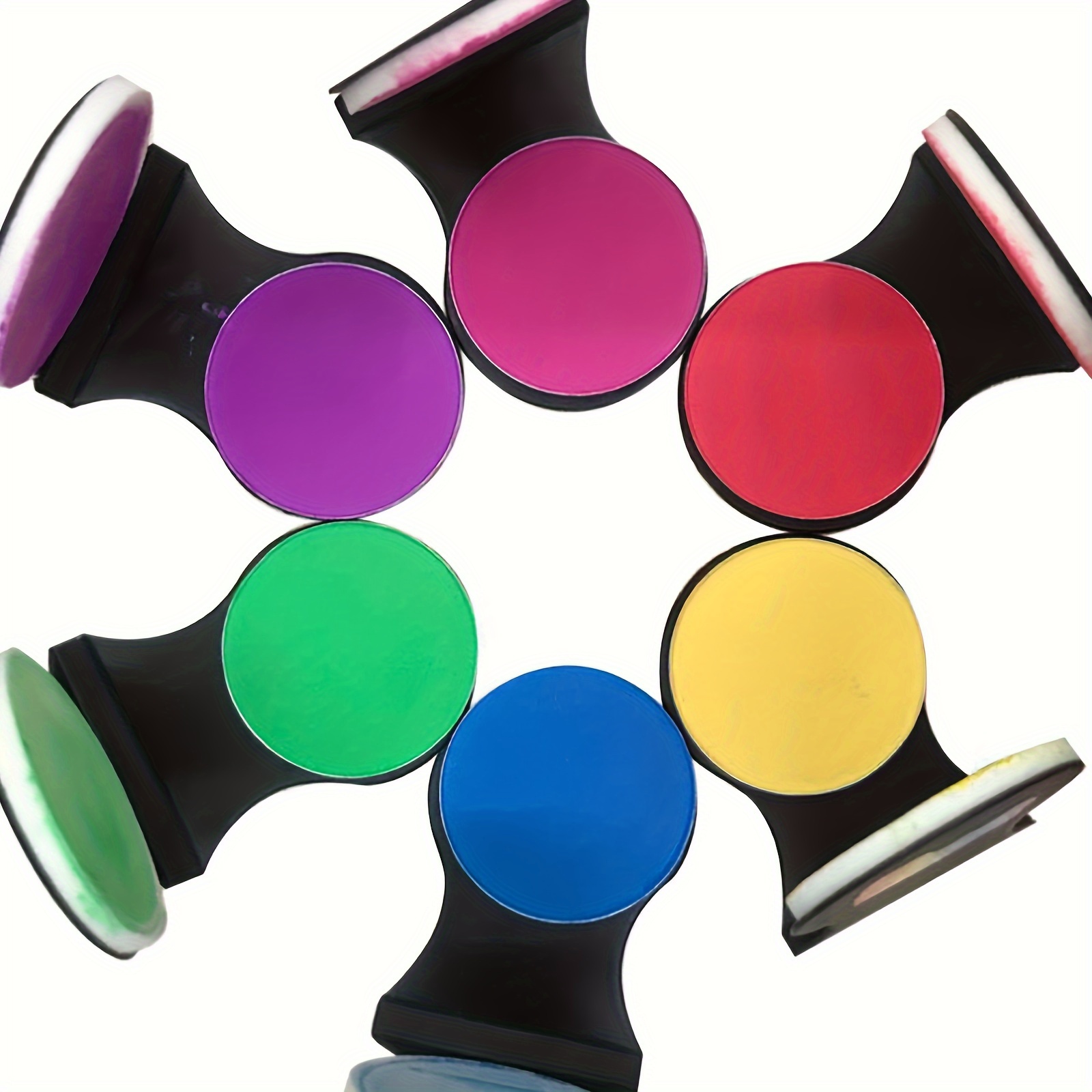 6pcs set hair chalk non sticky washable hair dye hair chalk for girls with dark hair blonde vibrant temporary hair color for parties   out with shampoo Product details 3