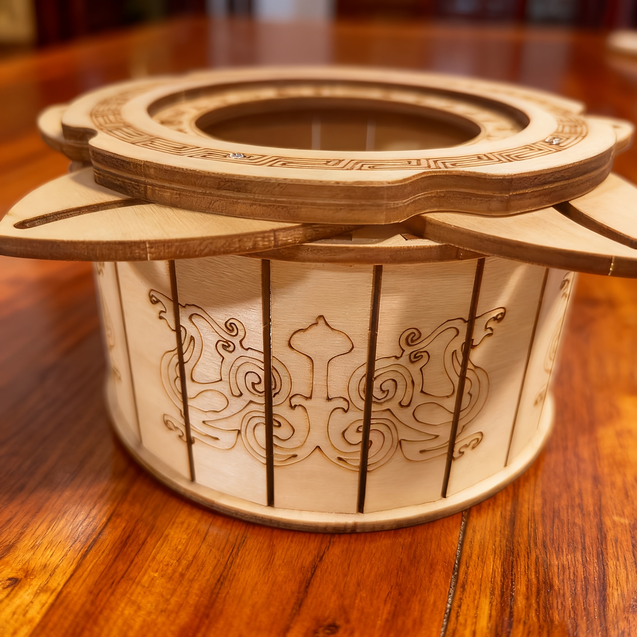 3D Wooden Puzzle Kit for Assembly, Holiday Gift