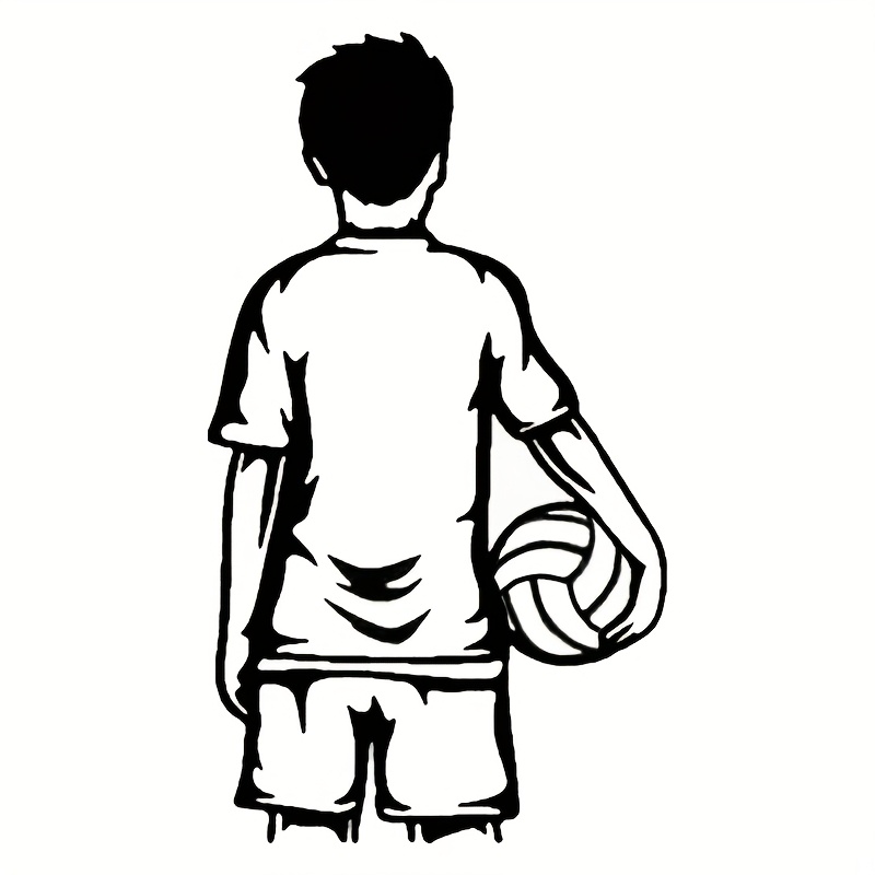 TEMU Portachiavi personalizzato in acciaio inossidabile a forma di pallavolo - Personalizzato con e numero