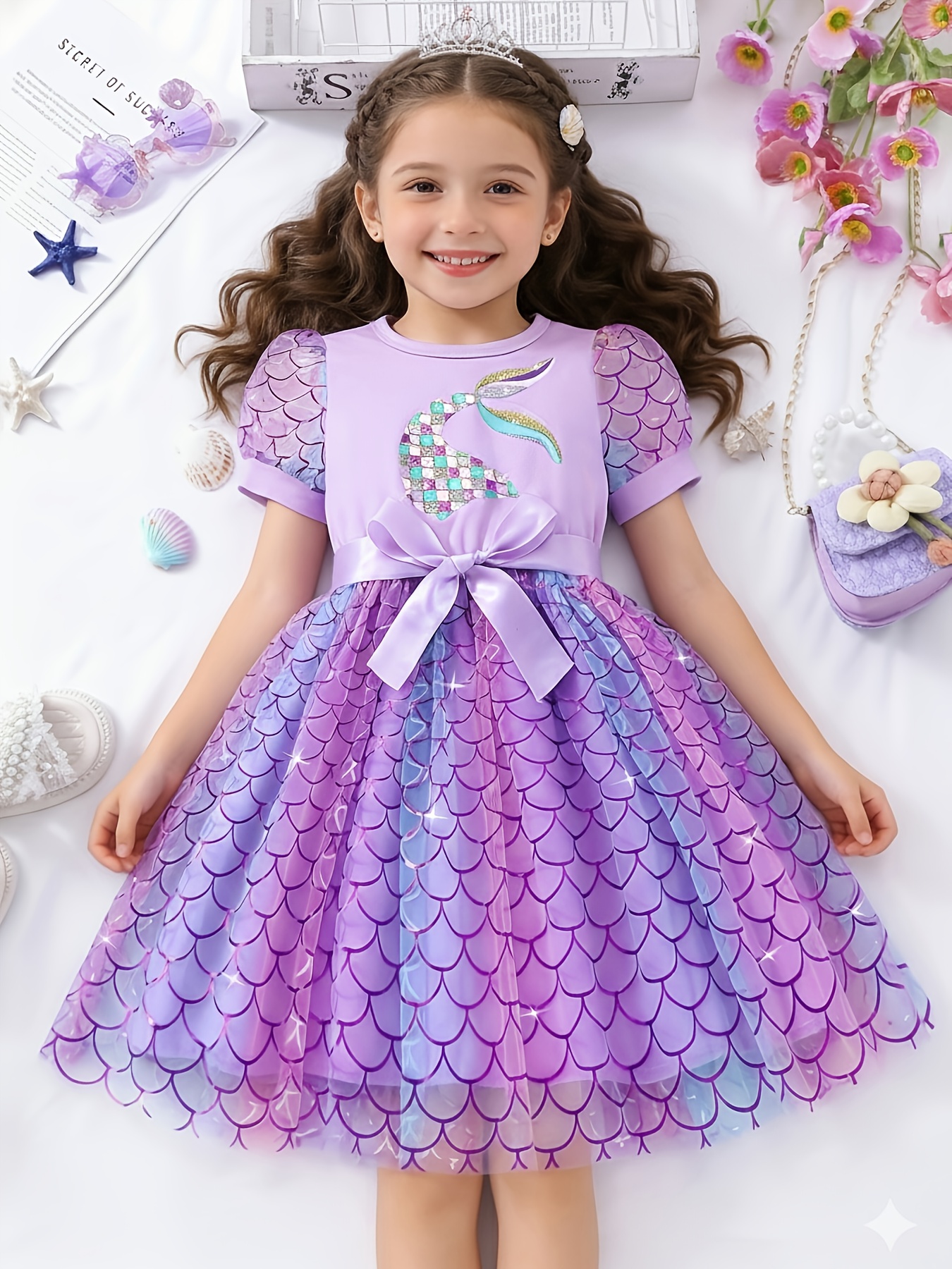 chinese dress ladies Buy Dream Mermaid Dress for Little Girls Online
