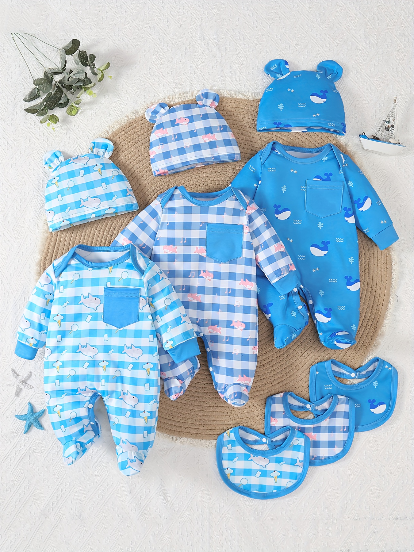 newborn baby boy outfits sold on Temu United States