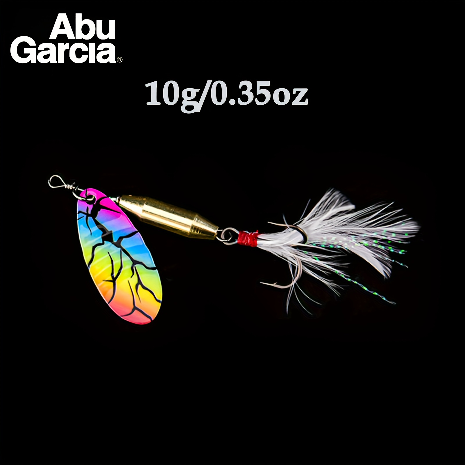 Abu Garcia 1pc Arctic Composite Rotating Sequin Fishing Lure - Catch