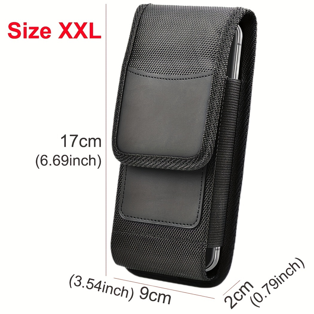 Phone Case - Universal Nylon Pouch For Smartphones, Featuring A With A Card Slot, Sizes: Xl And Xxl
