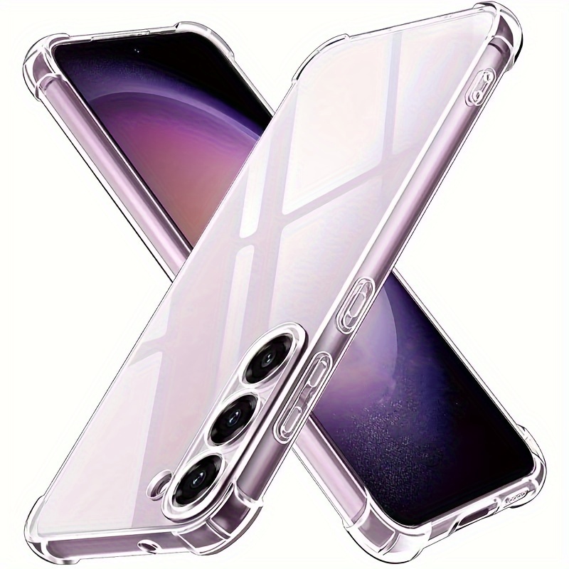 

Coque Transparente en TPU pour Samsung S24 S23 S22 S21 S20 A54 A14 S23 S21 S20 FE, Protection Souple Transparente pour Samsung S24 Ultra S23 Ultra S23 FE