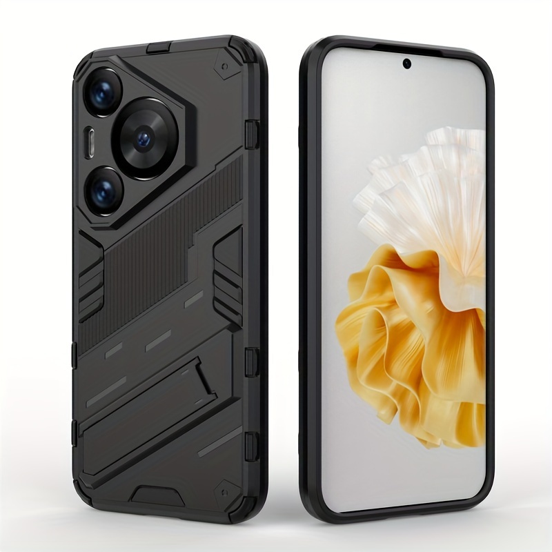 Huawei Pura 70/70 Pro/70 Pro+ Punk Style TPU Holster Case with Kickstand Shockproof Protective Cover_voghion.com