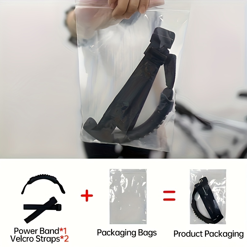 E-shop Fahrrad-Tragegurt, Gepäckträger-Gurt, Outdoor-Fahrradzubehör, geeignet für Rennräder Mountainbikes, einfach zu bedienen, Schwarz