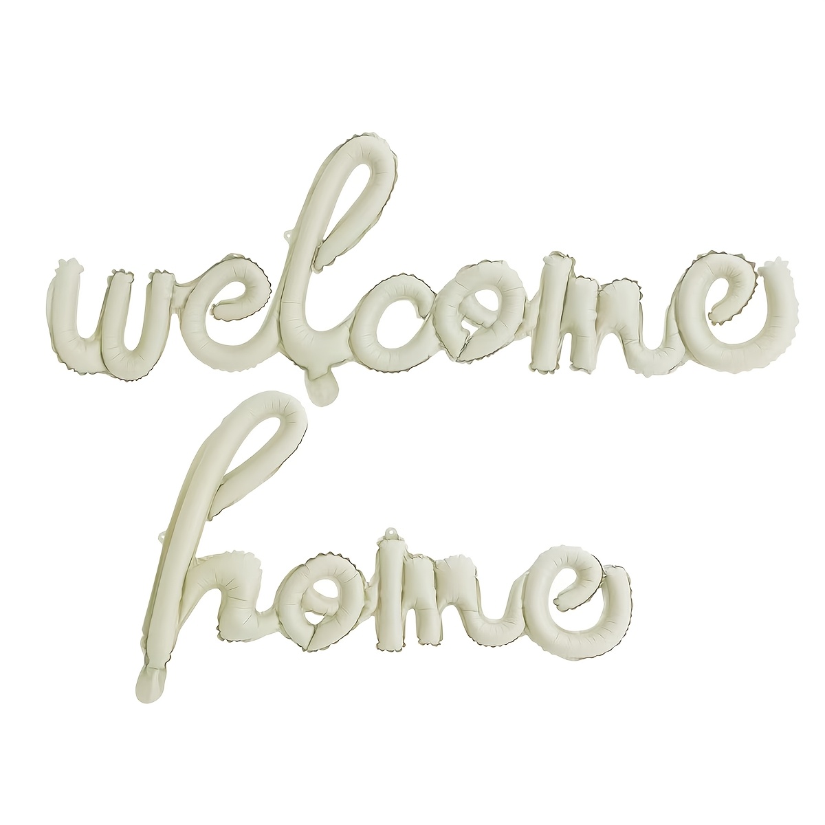 Image of "welcome Home" Foil Letter Balloons | Ideal For Family Reunions, Birthday Surprises, Housewarming Parties, And Festive Celebrations, Versatile For Occasions, For Halloween, Christmas