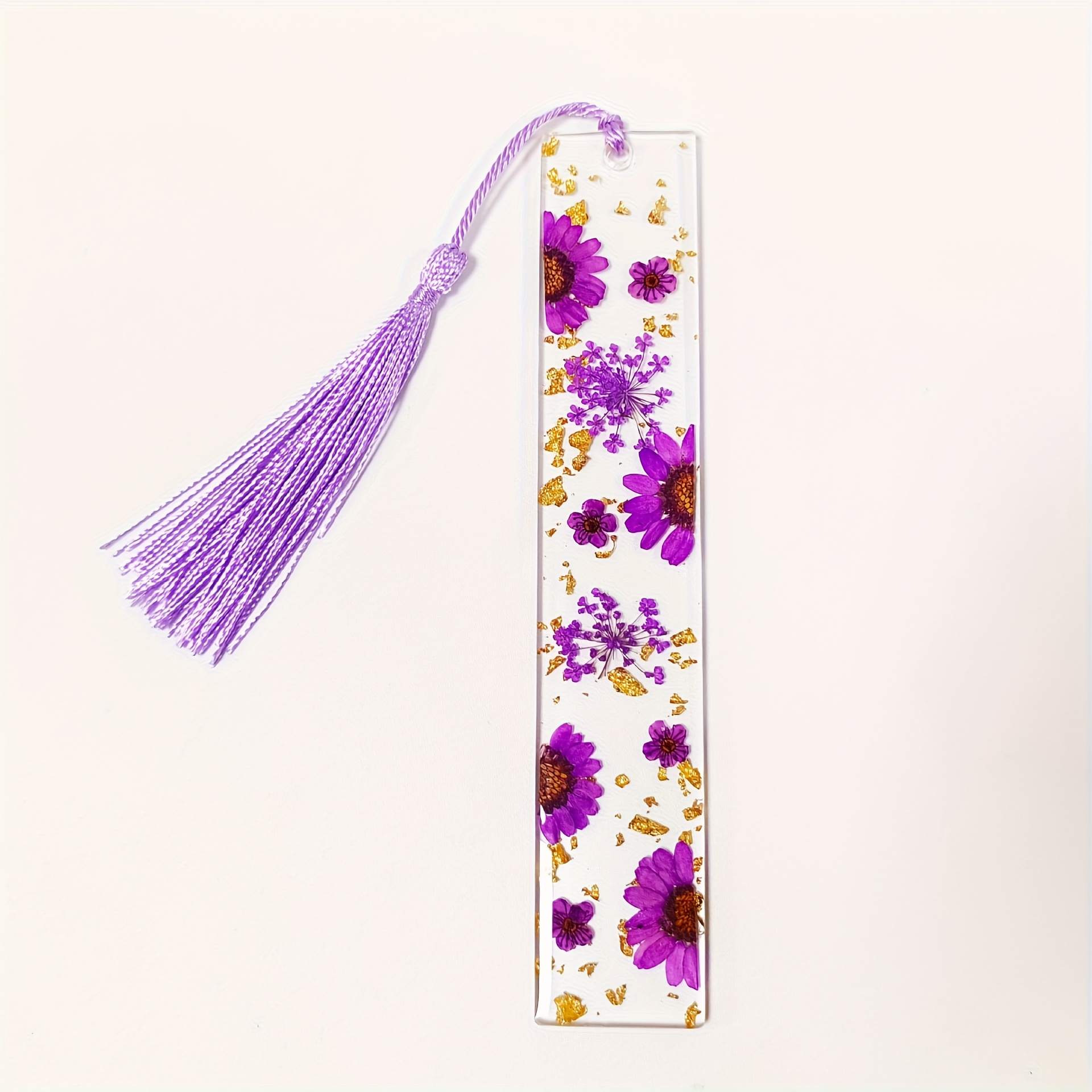 TEMU 1 personalizzato in resina con margherita goffrata con , /personali/messaggio personalizzato , pagina di libro a fiori stratificati che , regalo