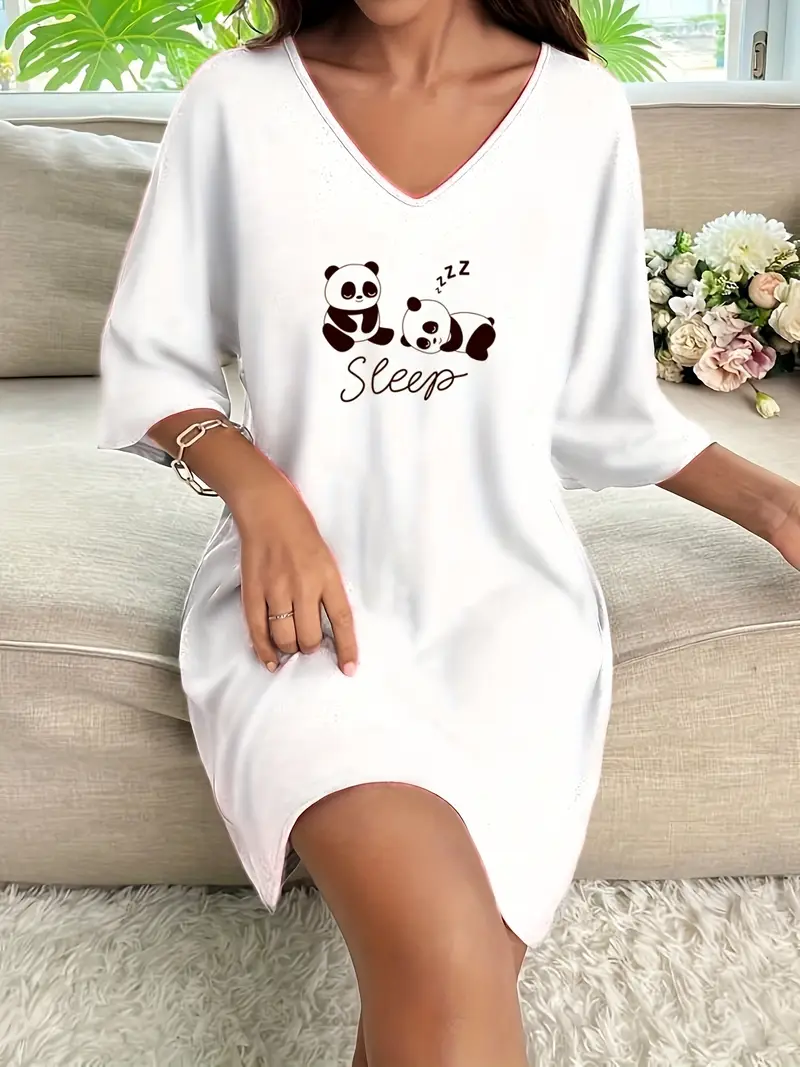 plus size white t shirt dress Women's Plus Size Tops have good permeability White A Line Plus Size
