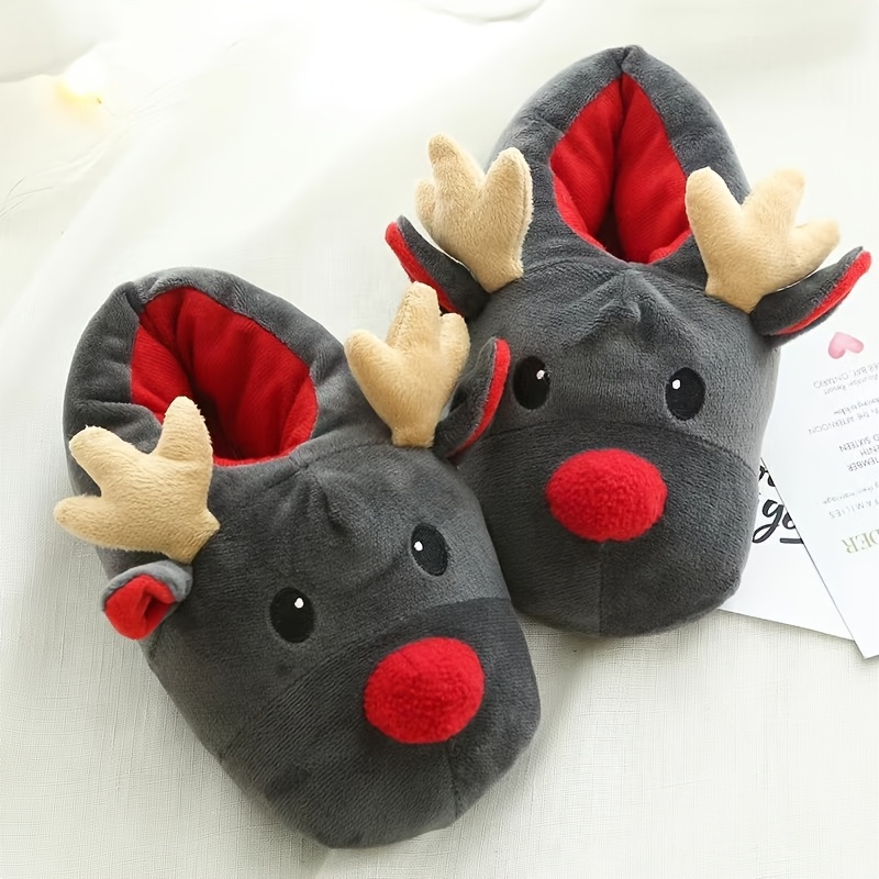 

Pantoufles Mignonnes en Peluche de pour la 'Hiver Cadeau de Noël