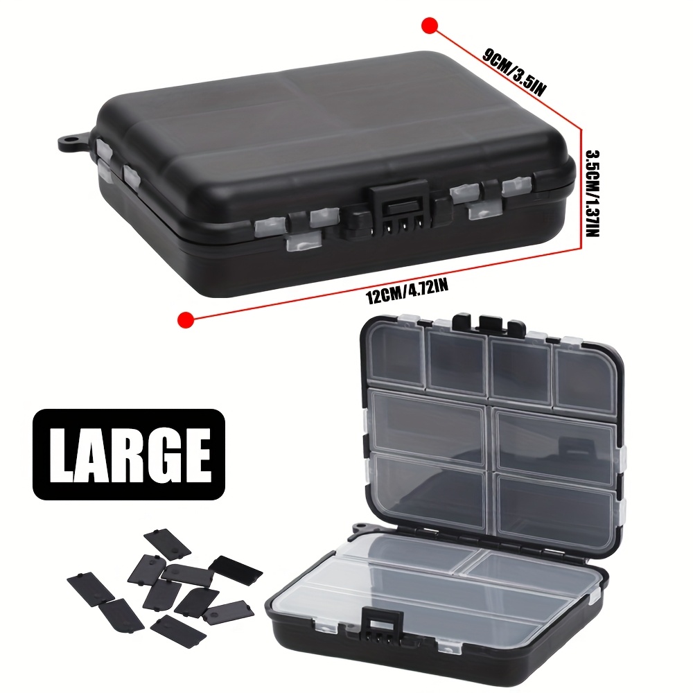 E-shop SAMOLLA Angelkasten Köderbox für Haken, Bleigewichte Zubehör