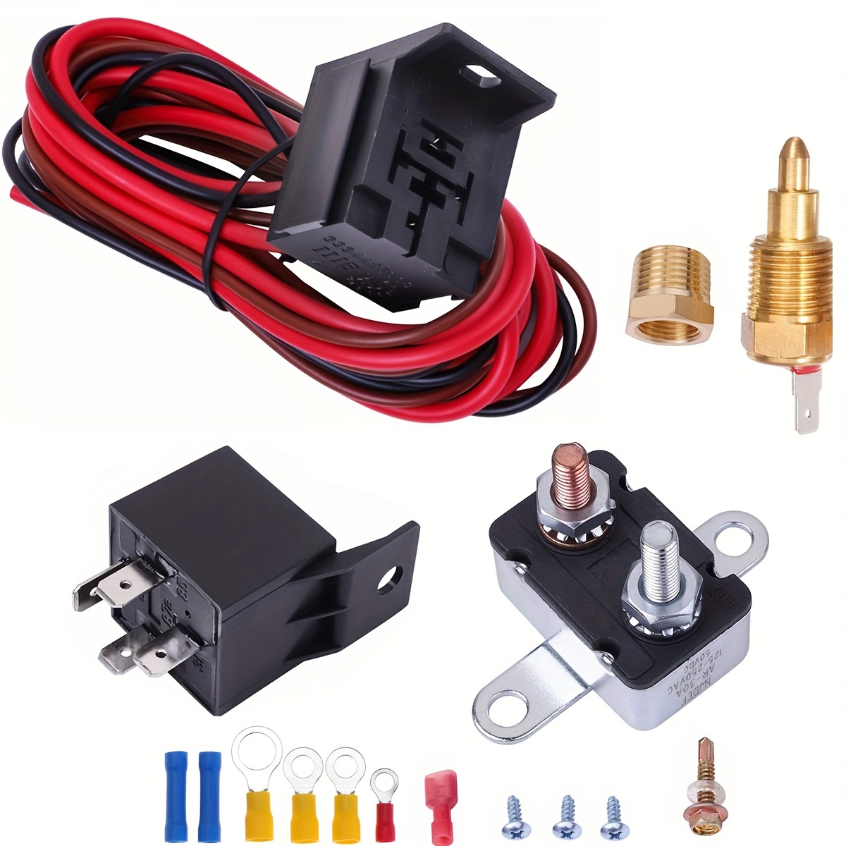 Davies Craig Fan Switch Davies Craig Digital Thermatic Fan Switch - Part # 0444, Universal Fit, 3-Year Warranty, Made In Australia Radiator Fan Controller