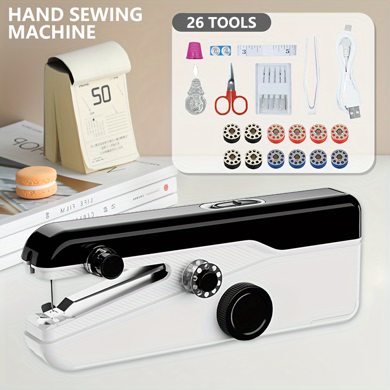 ポータブルクラフトメンディングマシン縫製 縫製機器ミニミシン家庭用  