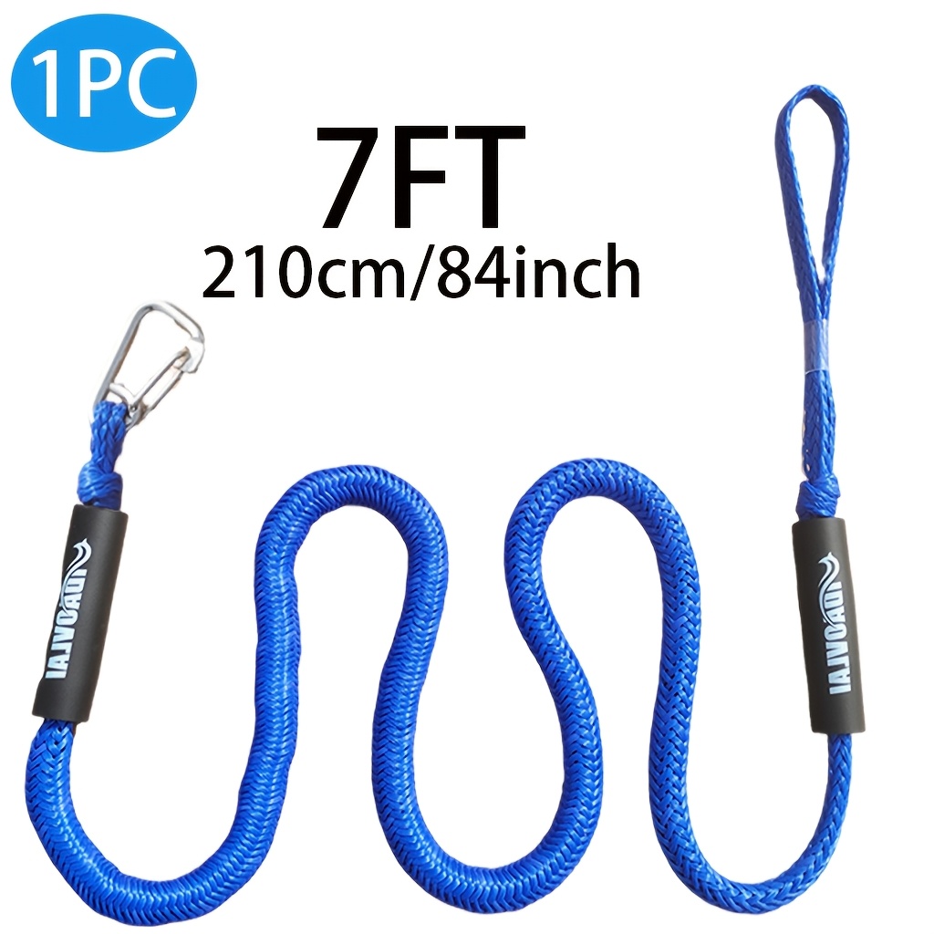 IDAOVLAI Bungee Dock Rope with Shock-Absorbing Elastic Cord