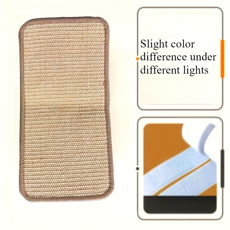 TEMU 1pc Cat Scratching And Resting Mat, Sofa Anti-scratch Protection, Daily Claw Grinding And Exercise For Cats, Durable Hemp Rope Scratching Pad,