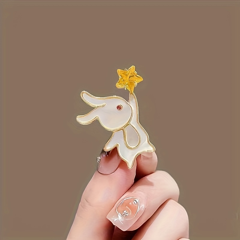 

Women's Animal Rabbit Brooch Versatile Of Minimalist Temperament Accessories