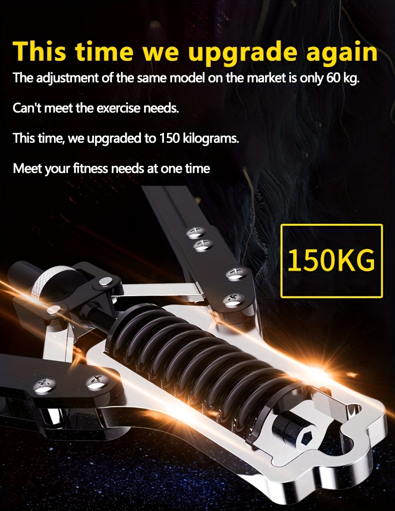 [Arm And Chest Muscle Trainer] Peak Condition, Versatile Arm & Chest Muscle Trainer - Adjustable Resistance, Multi-Function Fitness Bar for Men