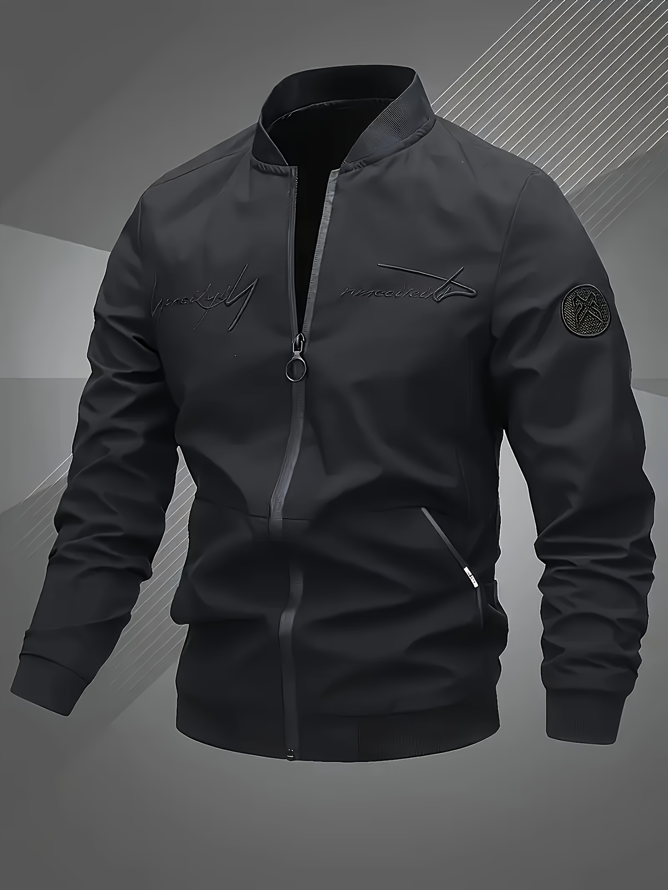 Ensemble Décontracté Homme — Veste & Jogging Ensemble Décontracté pour Homme avec Veste et Pantalon de Survêtement, Tenue Deux Pièces